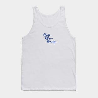 khop khun khrup - Thai blue - Flag color Tank Top